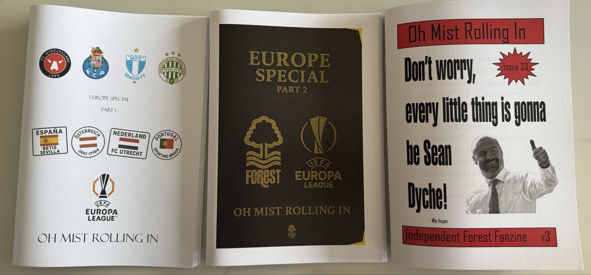 Matchday and on our way shortly with these three crackers #NFFC