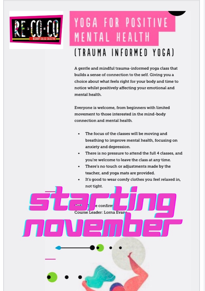 ❤️ 8 years working with @recoverycoco I've learnt more working with the students at ReCoCo than in any training or book.  This valuable learning has gone into my Book to share with others who want to be well, Therapists &amp; Yoga Teachers x #yoga #traumahealing #MentalHealthMatters
