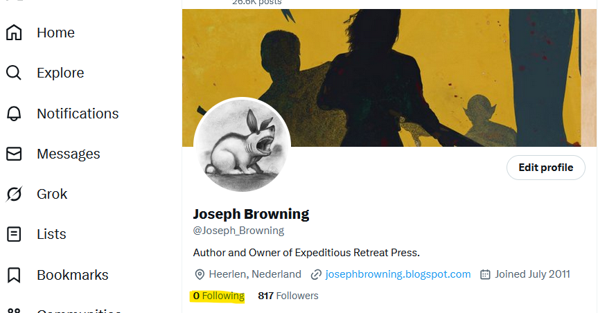 Twitter's decided I'm not following anyone after being here for over a decade.

Everyday is worse, isn't it?