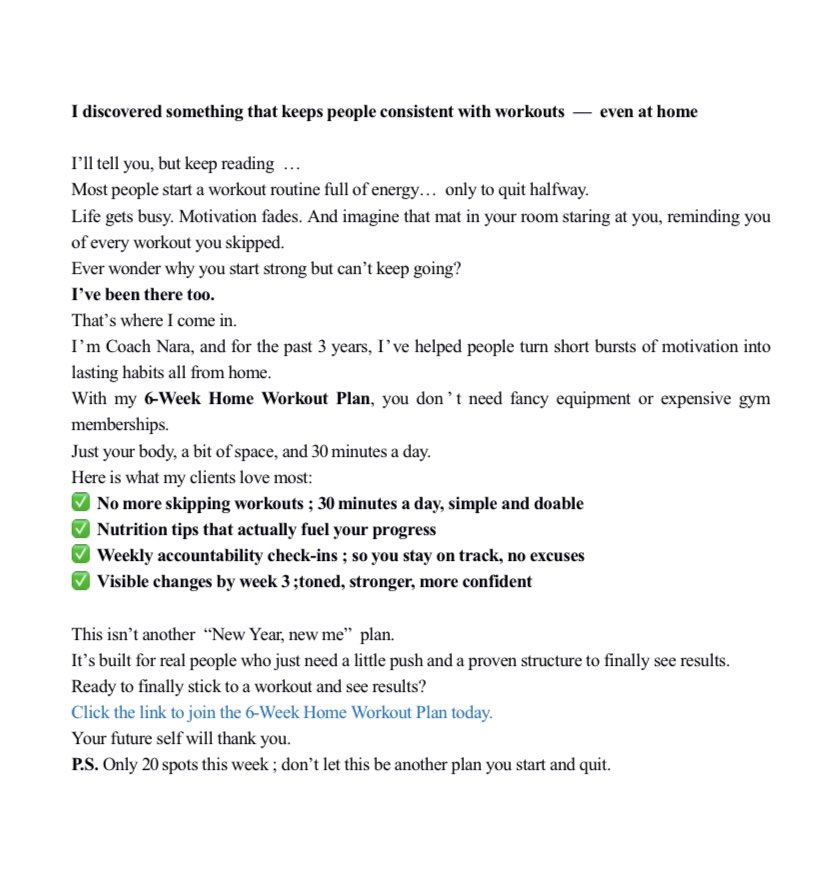 DSalesLetterGal's tweet image. Day 2

Would love your thoughts on it 👇
#copywritingchallenge #saleswriting #storytelling #marketingcontent