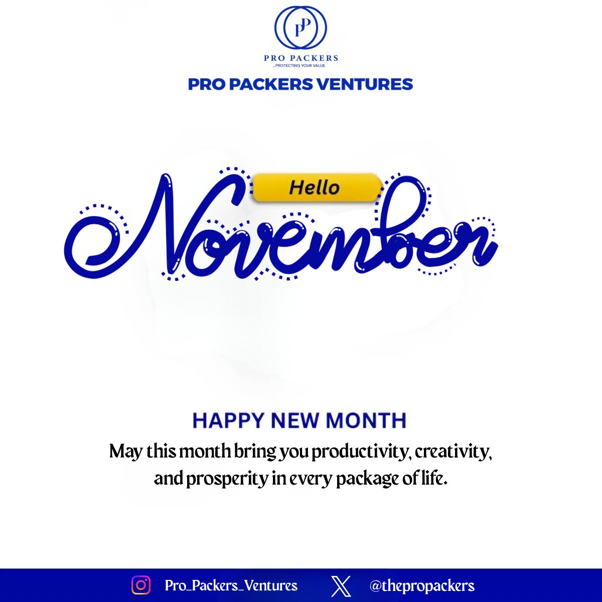 thepropackers's tweet photo. Welcome to a brand-new month of possibilities! https://t.co/JF4bVvBCaw