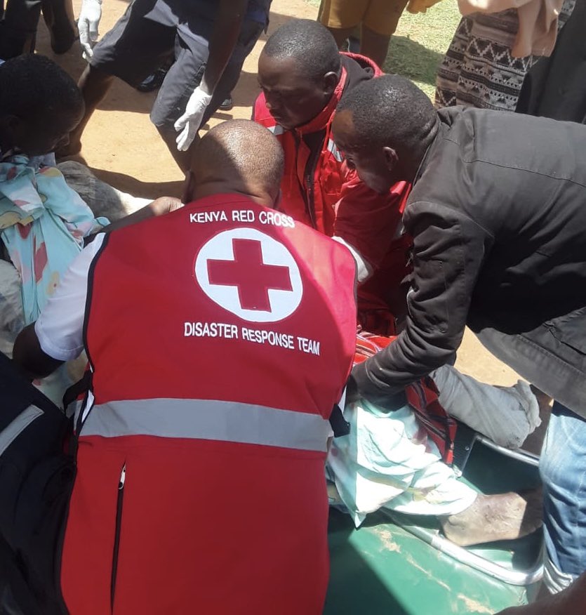 Following heavy overnight rains that triggered a landslide and flash floods in Chesongoch, Kenya Red Cross teams, working with the National and County Governments, are conducting air evacuations for those injured.

Response efforts continue to ensure affected families receive