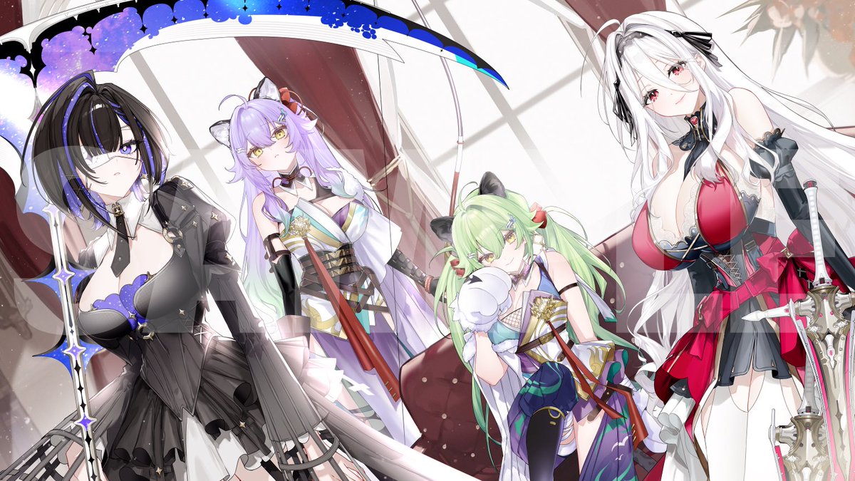 【 work 】
YohoStageにて企画されていた2期生プロジェクトの一部として、キービジュアルを担当させて頂きました。
ツリーにて各キャラクター単体の画像も掲載しております。
よろしくお願いいたします。