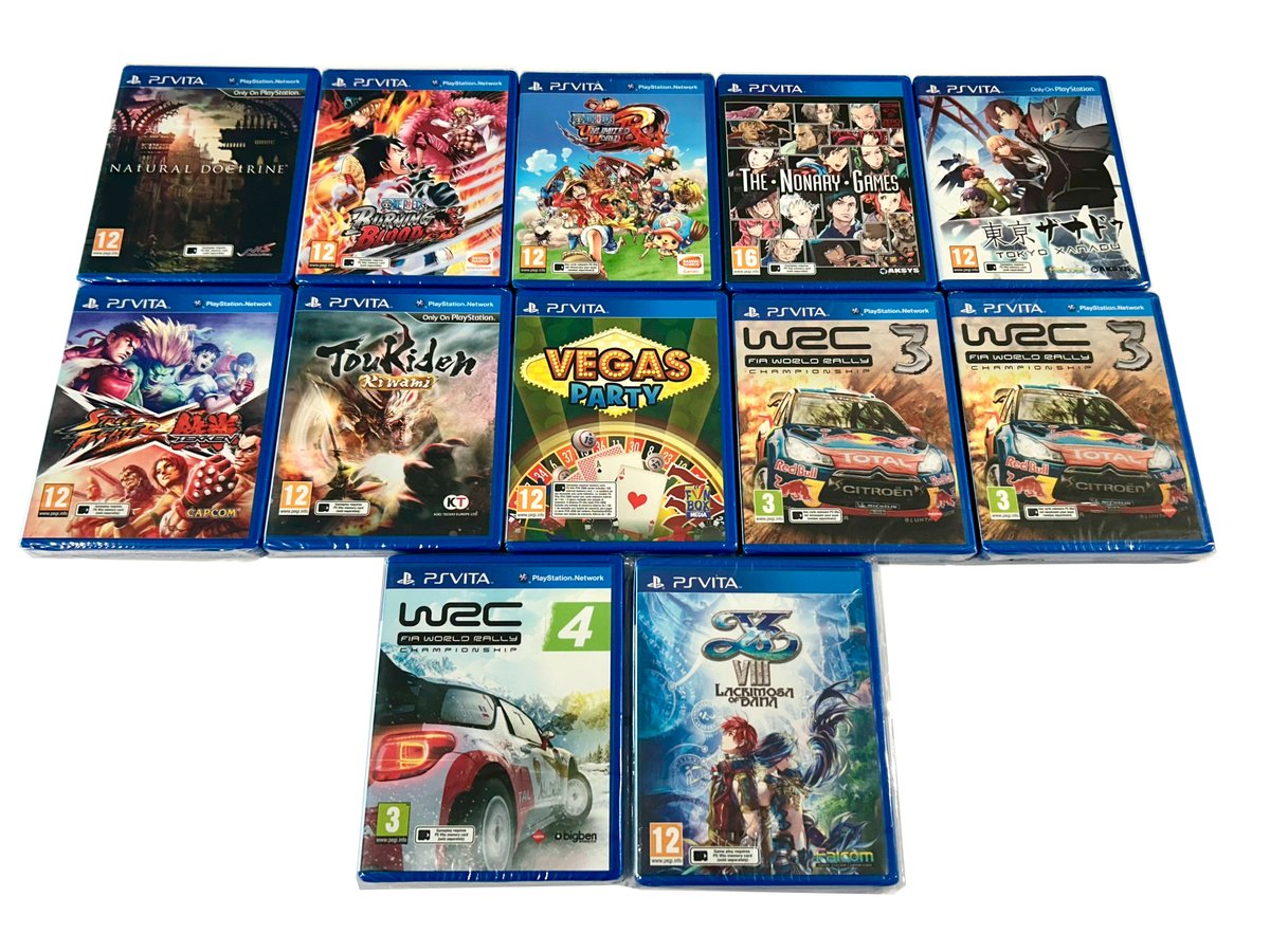 HandheldPlayers's tweet image. 🎮 I&apos;m Selling My PS Vita Collection – ESRB, PEGI, Asian &amp;amp; Limited Editions +PS4/PS3
🧩 All authentic, tested &amp;amp; ready to ship from Germany

📦 Prices, shipping info &amp;amp; photos:  
🔗 handheldplayers.com/ps-vita-collec…
  
💬 Can’t DM? Reply or tag me &amp;amp; I’ll message you  
⏳ Only until Nov 30!