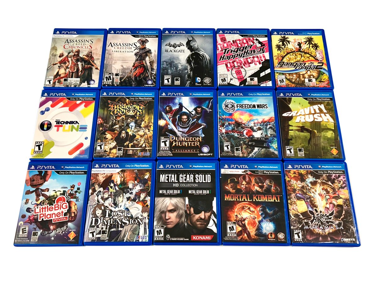 HandheldPlayers's tweet image. 🎮 I&apos;m Selling My PS Vita Collection – ESRB, PEGI, Asian &amp;amp; Limited Editions +PS4/PS3
🧩 All authentic, tested &amp;amp; ready to ship from Germany

📦 Prices, shipping info &amp;amp; photos:  
🔗 handheldplayers.com/ps-vita-collec…
  
💬 Can’t DM? Reply or tag me &amp;amp; I’ll message you  
⏳ Only until Nov 30!