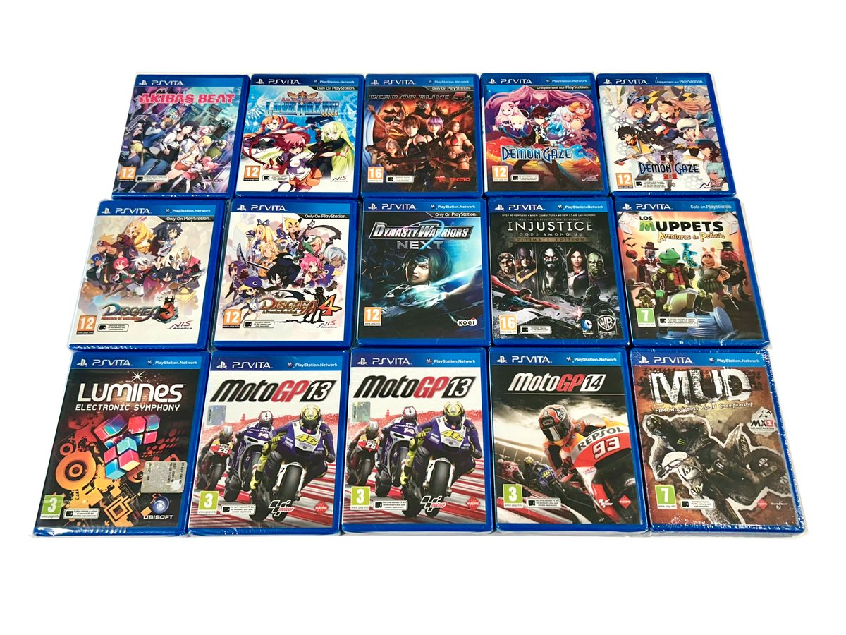 HandheldPlayers's tweet image. 🎮 I&apos;m Selling My PS Vita Collection – ESRB, PEGI, Asian &amp;amp; Limited Editions +PS4/PS3
🧩 All authentic, tested &amp;amp; ready to ship from Germany

📦 Prices, shipping info &amp;amp; photos:  
🔗 handheldplayers.com/ps-vita-collec…
  
💬 Can’t DM? Reply or tag me &amp;amp; I’ll message you  
⏳ Only until Nov 30!