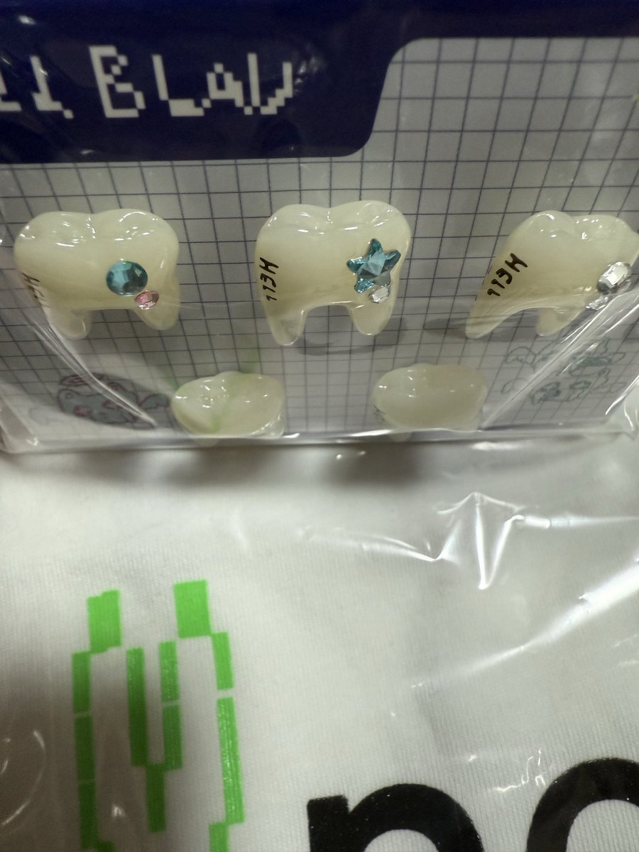 あのちゃん ano ヘルブラウ TEETH 歯 ピンズセット HELL BLAU ano TOUR