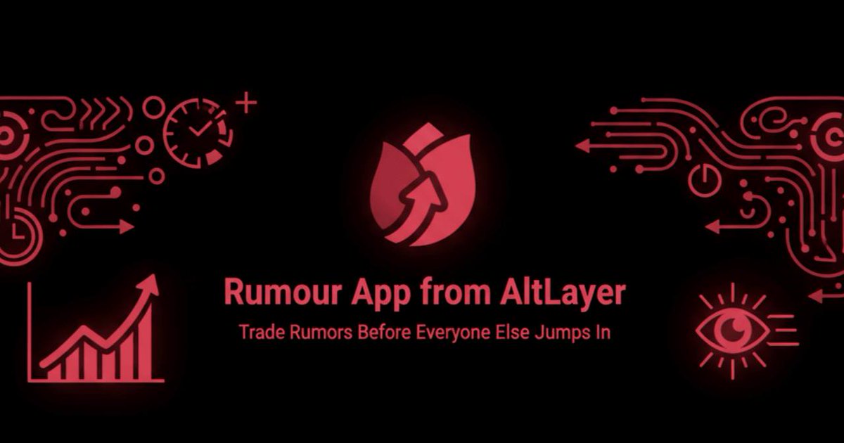 PakBitOfficial's tweet image. I trade the story before the chart. Rumour App turns early market whispers into signals I can actually act on—ranking credibility, tracking velocity, and helping me size in before headlines catch up. 

@trade_rumour    #Traderumour