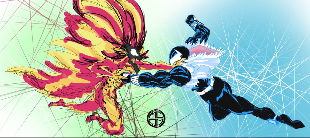 NeikoMCDM's tweet photo. #fanart #comicart #scream #shadowspider https://t.co/3nqS9s5cGF