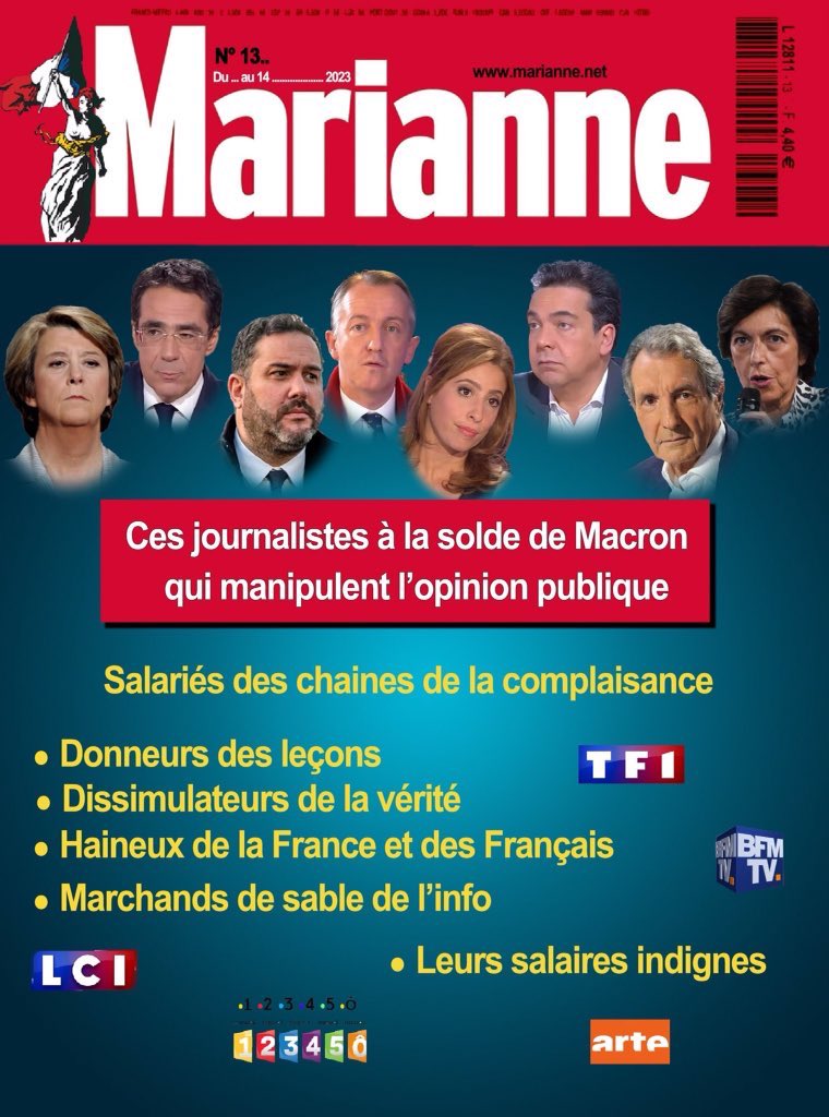 <a href="/philippejeanpr1/">Philippe Prigent</a> <a href="/Arcom_fr/">Arcom</a> Vous voulez jouez à ça décompter de la droite et la Macronie