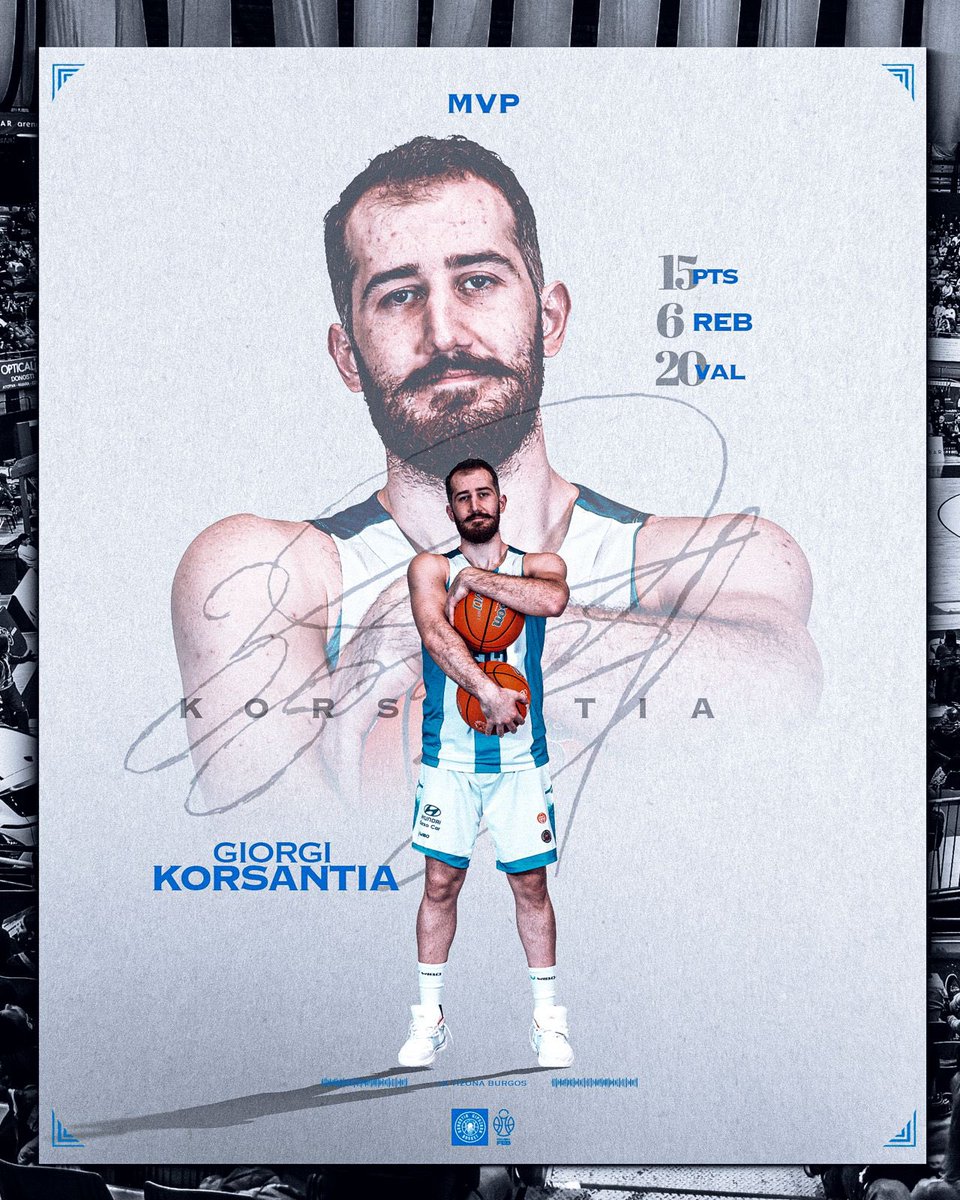 🌟 Atzoko partidako MVPa Giorgi Korsantia izan zen!