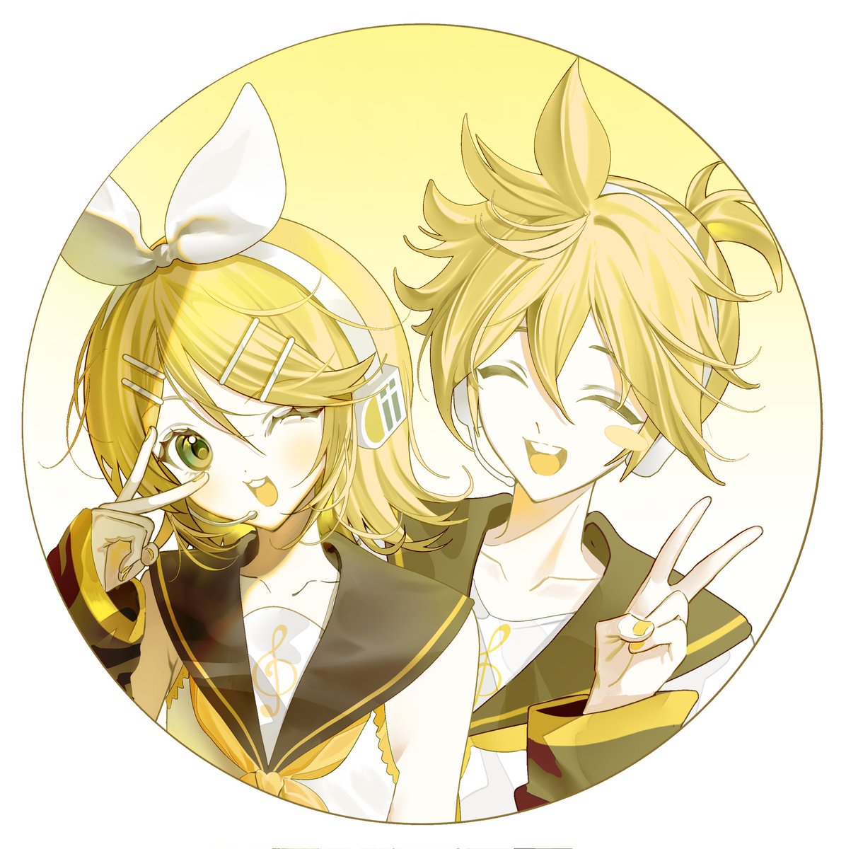 kakerumomiji19's tweet photo. #鏡音リン #KagamineRin  #鏡音レン #KagamineLen 
💛Kagamines💛 https://t.co/OEzMOsgEnT