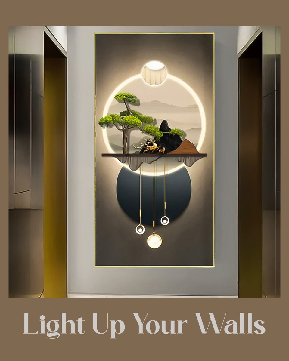 kalasaardecor's tweet image. Light up your space with this Incredible Crystal Painting with LED — where art meets sparkle! Perfect for adding a cozy and stylish vibe to any room.

📞 Contact us: 87994 83990.
🌐For more visit, kalasaar.com

#kalasaardecor #CrystalPainting #LEDArt #HomeDecor #Wall