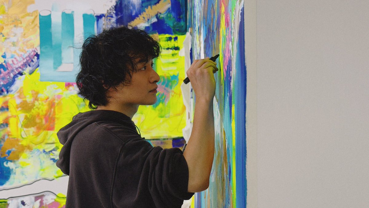 ArtooneCH's tweet image. 本日のプレミア公開動画ご覧くださった皆さまありがとうございました！
QuizKnockメンバーとの初めての共同制作！
アートゥーン！始まって以来の大きい絵が出来上がりました🖼️

▼動画のご視聴はこちらから！
youtu.be/1EZ_9hzDj1I

#アートゥーン #Artoone