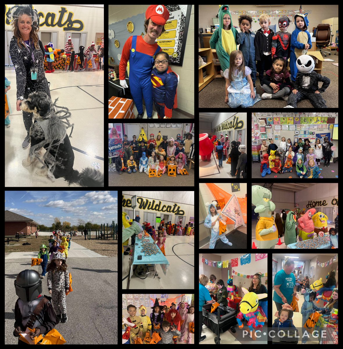 🎃 Costume Parade &amp; Indoor Trunk or Treat = so much fun for our students @ staff! Thanks to everyone who helped make the afternoon spooktacular! 👻 #TSwildcats1 #bpsne