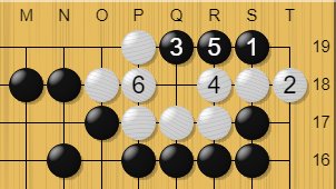 GoSensei7's tweet image. The answer to Tsumego No. 334

Diagram 1: Black must start with Q18 to kill White unconditionally.

Diagram 2: Starting with 18 results in a ko.

Diagram 3: Starting with S19 lets White live with a seki.

#Igo #boardgame #囲碁