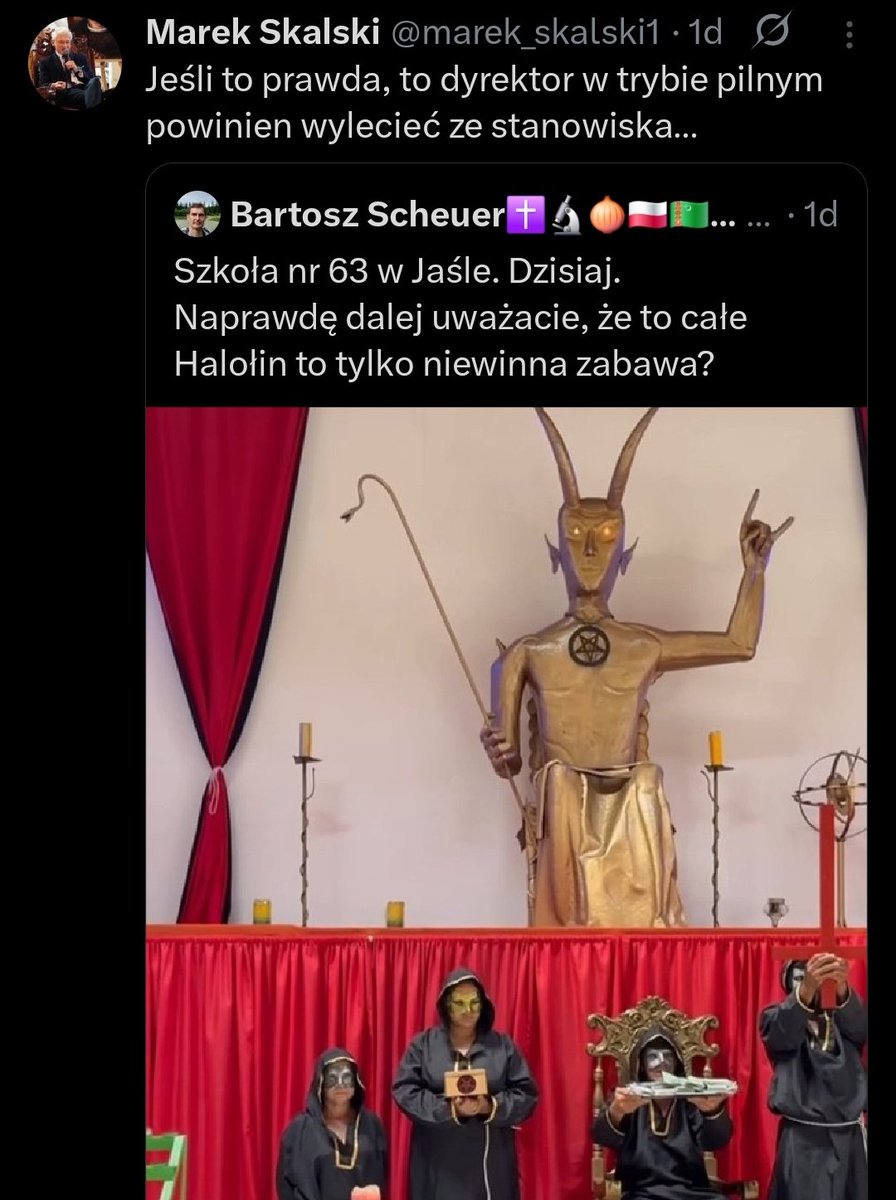 Dominigoooo's tweet image. W 2025 roku wciąż prawica straszy halloween xD