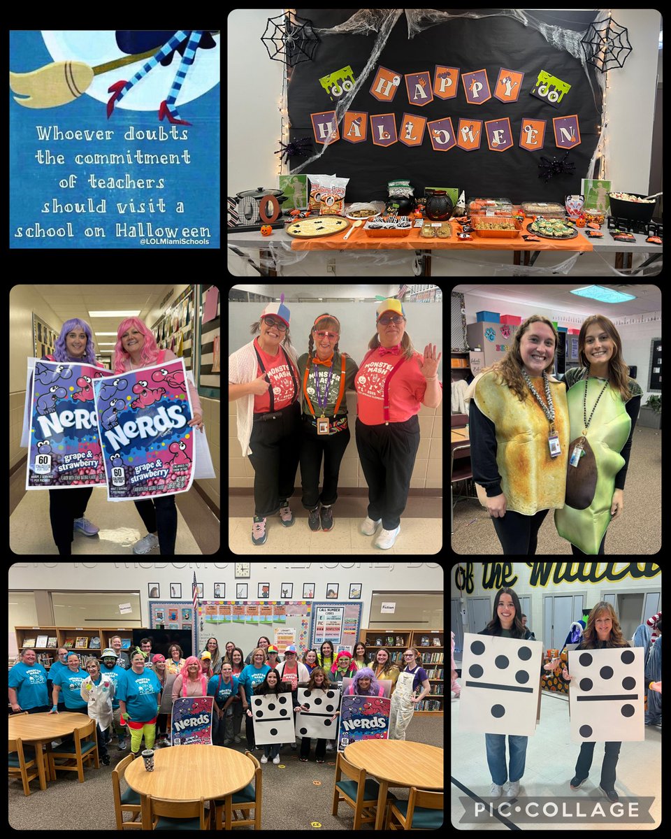 Halloween at #TSwildcats1 wouldn’t be the same without our staff joining the fun! 🎃💀 Thanks for making it magical for our students! #bpsne