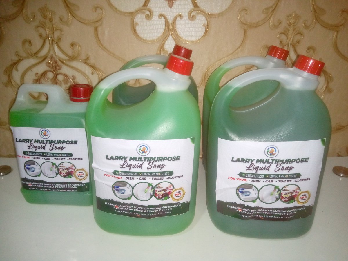 Omolara_datahub's tweet image. Happy new month everyone 

I open my business in the name of the father and the holy spirit 
My business will prosper 🙏 

I sell multipurpose liquid soap
Foamy and have a fragrance scent

5L-5k
2.5L- #2500

Your patronage is highly appreciated 
Pls repost 🙏

Location: Ilorin