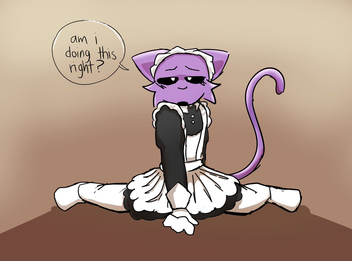 behold........

catnap in a maid outfit
youre welcome :3

#catnap #SmilingCritters #SmilingCrittersFanart