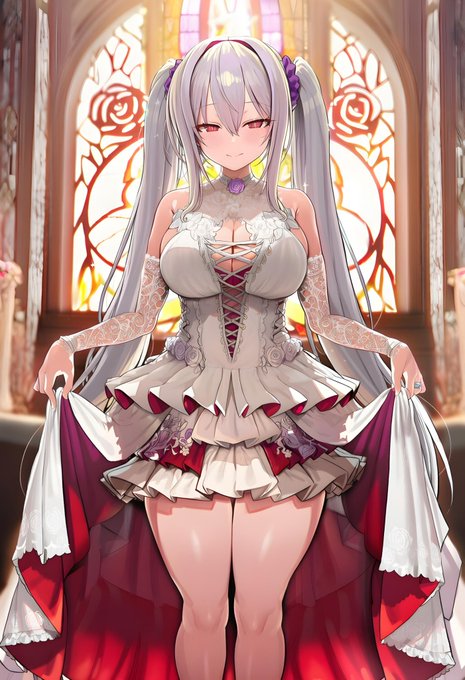 ぬぺぬぺさん(@nupe_doa)の愛壊ちゃんでござる。やはり拙者と言えばウエディングドレス、それ以外無いでござるね。
解釈違いや問題があれば言って欲しいでござるね🫡 