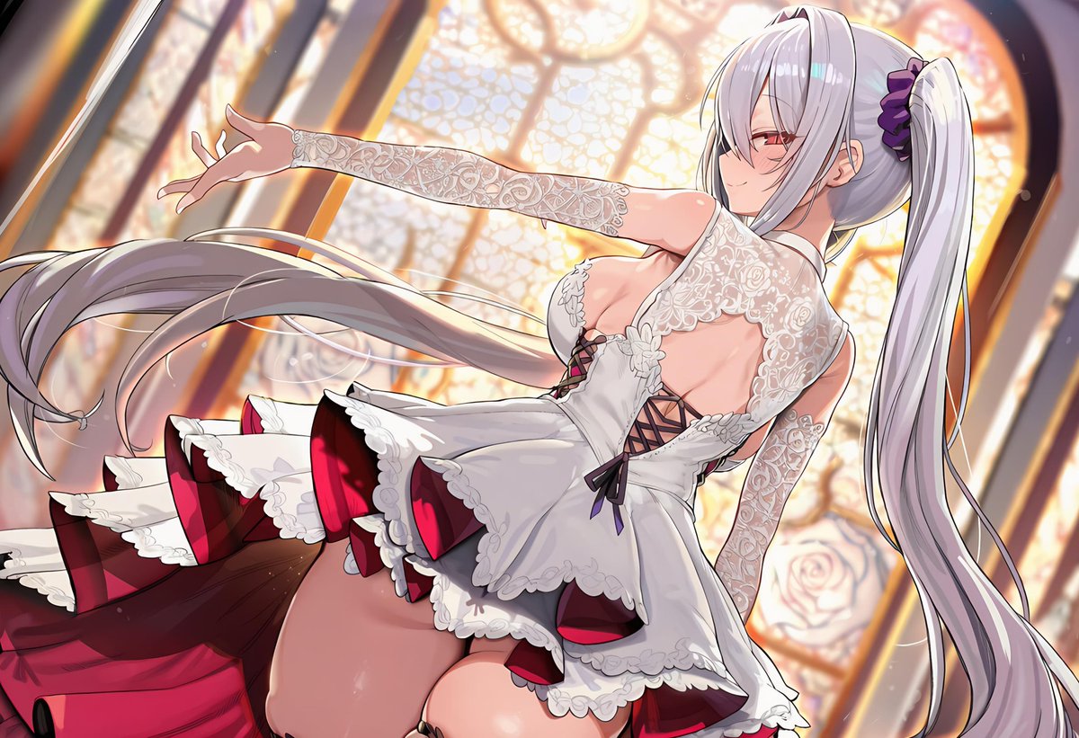 ぬぺぬぺさん(@nupe_doa)の愛壊ちゃんでござる。やはり拙者と言えばウエディングドレス、それ以外無いでござるね。
解釈違いや問題があれば言って欲しいでござるね🫡 