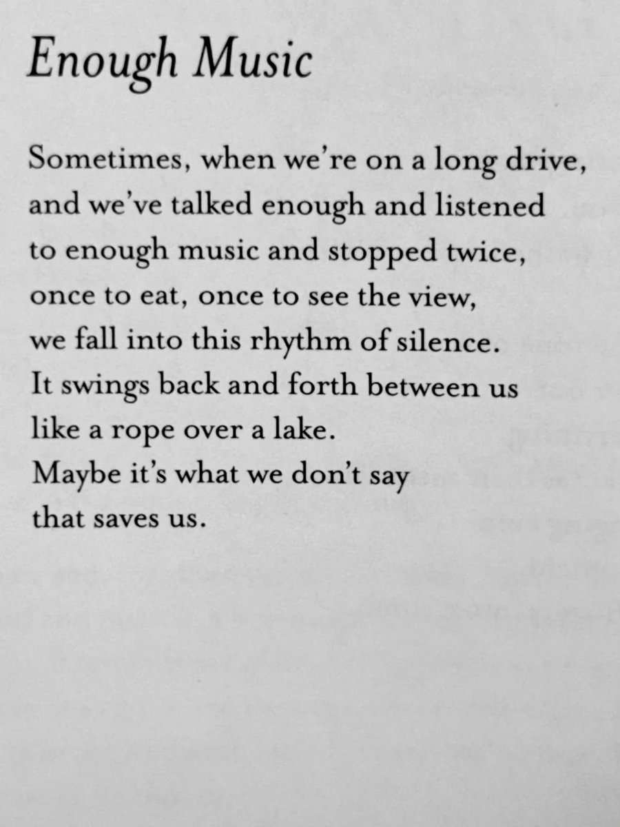 Enough Music by Dorianne Laux