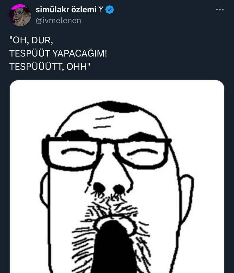 Sitenin %90 ı falan şu