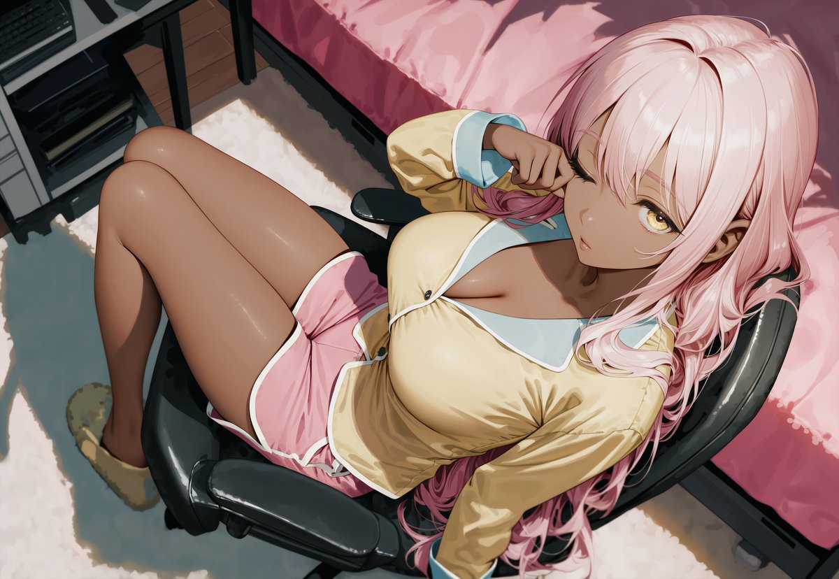 One of my early gens vs now 

(Please tap to see both fully) 

I sure have come a long way huh ☺️😊

Also good morning everyone!! 

#AIイラスト #AIart #aiartcommunity