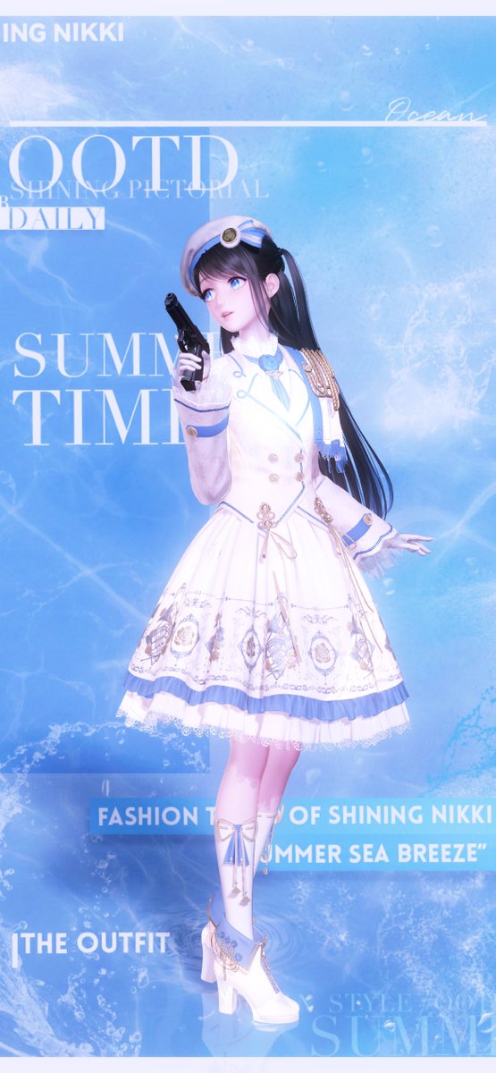 プリキュアカラーの軍服ロリータ٩( 'ω' )و
🖤🩷🤍🩵

#シャイニングニキ
#シャイニキ