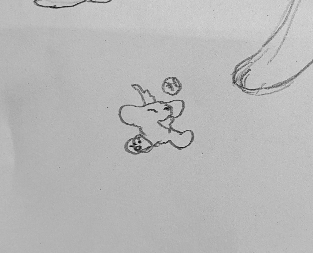 犬の作字(？)
どっちかというと絵を字に見せているだけ…
難しい…