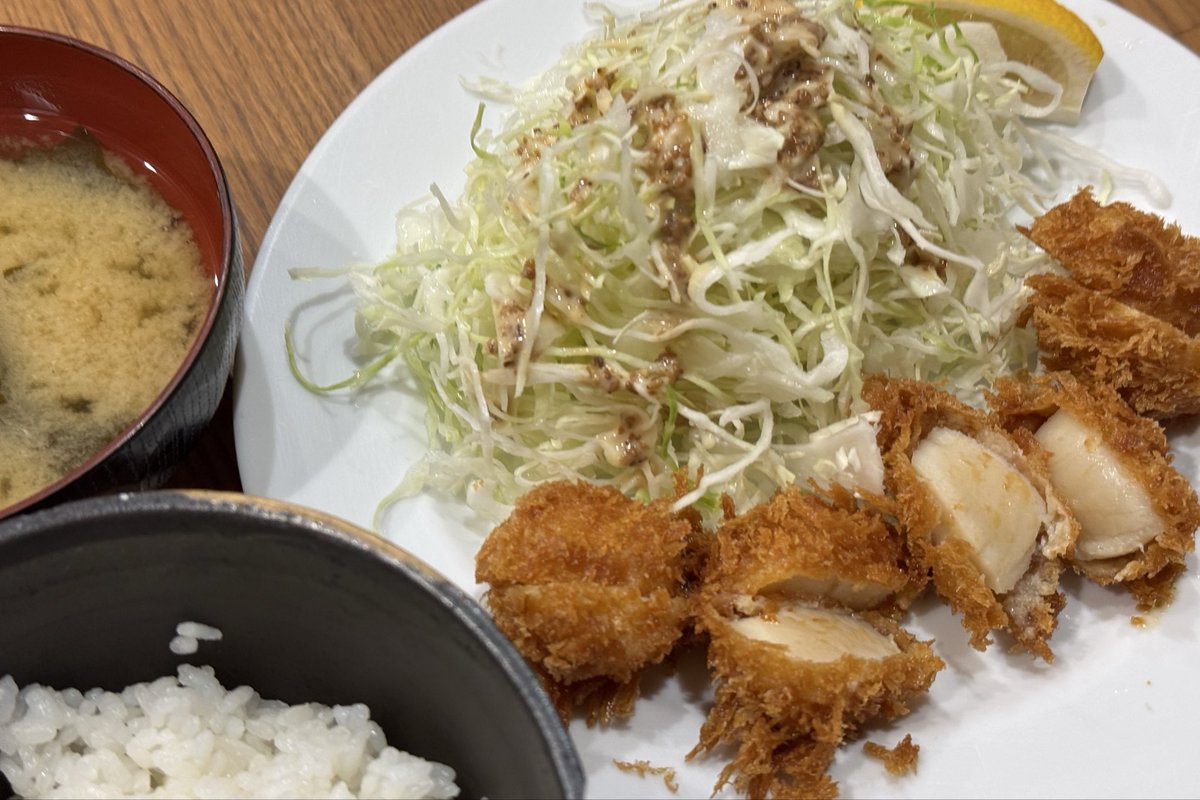 ホタテフライ食べたわよ