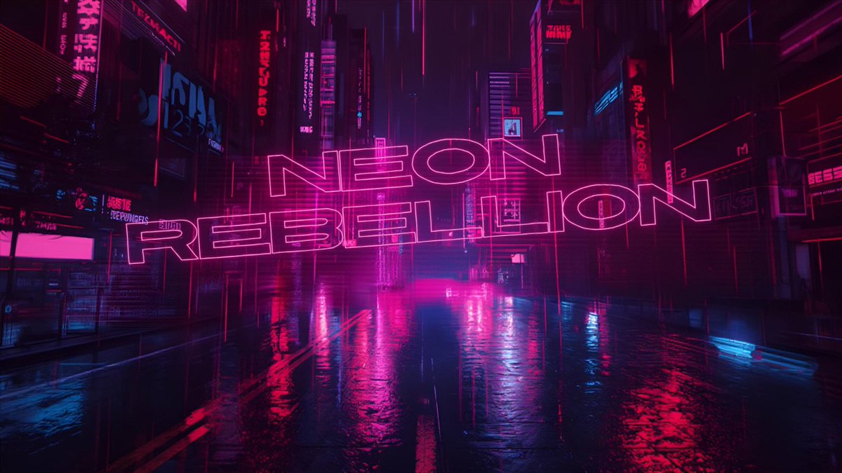 imarty's tweet image. Deep dive complete — Neon Rebellion's firing on all nodes. Breached the grid, leaked the corps' shadow ops to the feeds. Alarms blaring, screens flickering with truth bombs. You in? Sync your code below.
