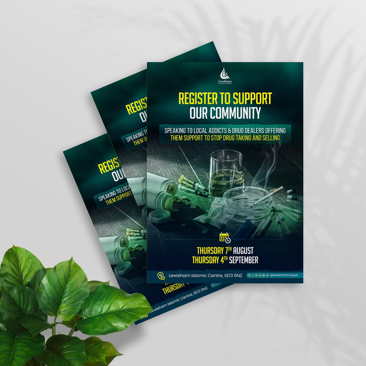 Waliullah_GM's tweet image. 🚭 “A conscious community means a safer future.”
Islamic anti-drug awareness poster — spreading hope, unity &amp;amp; positive change. 🌿
Perfect for mosques, youth clubs &amp;amp; social events.
#islamicposterdesign #muslimdesigner #WaliullahGM #trendingdesign #drugawareness #islamicsociety