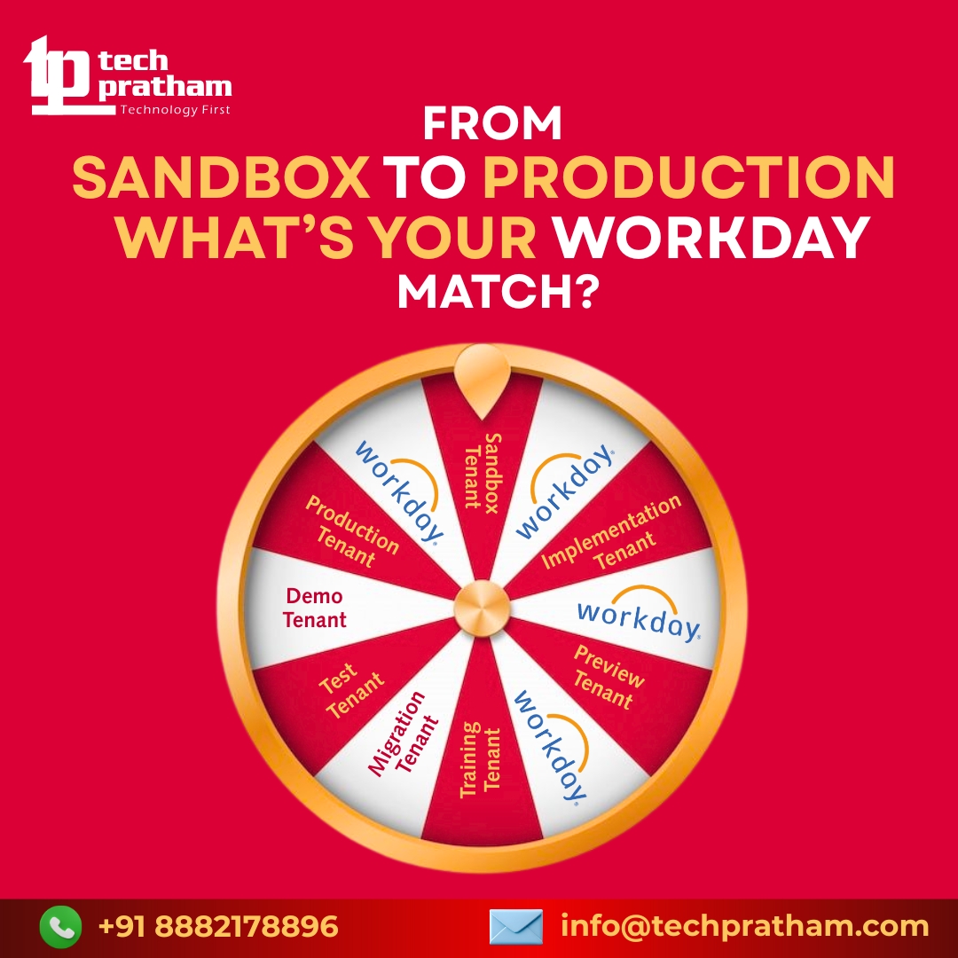 TechPratham_'s tweet image. 💡 From Sandbox for testing, Implementation for setup, to Production for live operations —
every tenant builds your expertise and career confidence.

#WorkdayTraining #WorkdayTenant #TechPratham #WorkdayExperts #WorkdayIntegration #WorkdayFinance #CareerInWorkday