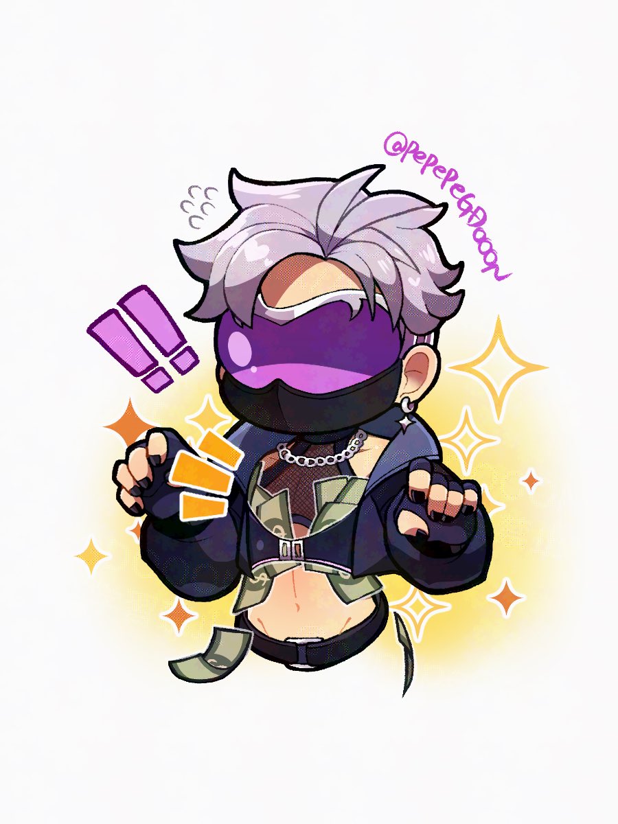 オクちゃんの新スキン、胸元の隙間におひねりをねじ込みたい💸💸💸