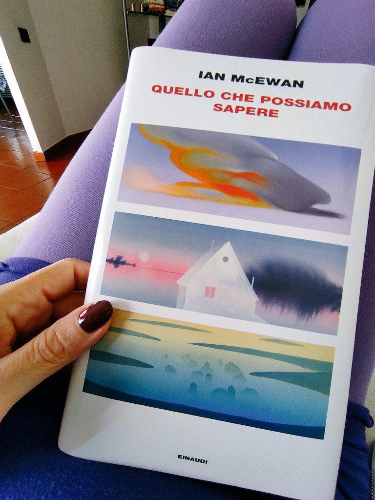 Il mio weekend, oltre le zucche (vuote) 💜

~ Quello che possiamo sapere ~

In uscita martedì 4 nov, in tutte le librerie, con la traduzione di Susanna Basso ✨

Ian McEwan sarà anche a Mantova il prox 17 nov, presso il Teatro Bibiena ✨

<a href="/Einaudieditore/">Einaudi editore</a> 
#gift