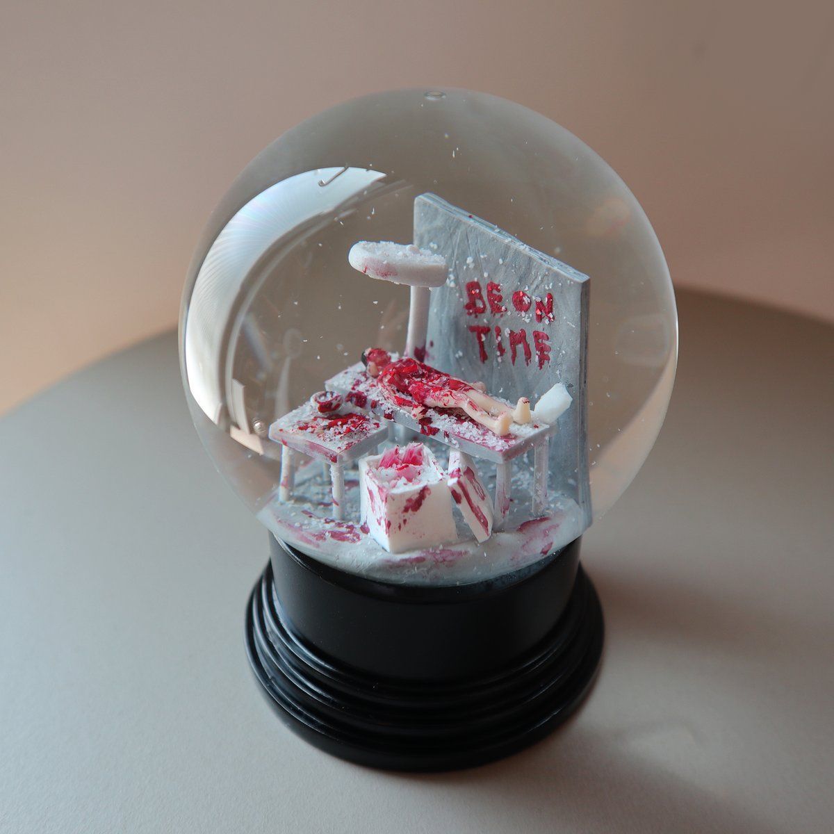 メジャーリーグ スノードーム メリーゴーランドミュージックLEDスノードーム(10346) | 一年中