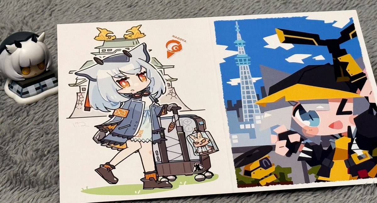 素敵なポストカードにしていただいたもの✨