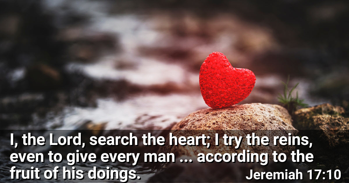 AnswerstoLifeM1's tweet image. The Lord sees beyond our words and actions, looking deep into our hearts to reward each of us by what truly lives inside. #FaithReflection #HeartCheck #Jeremiah1710 #TheLordSees