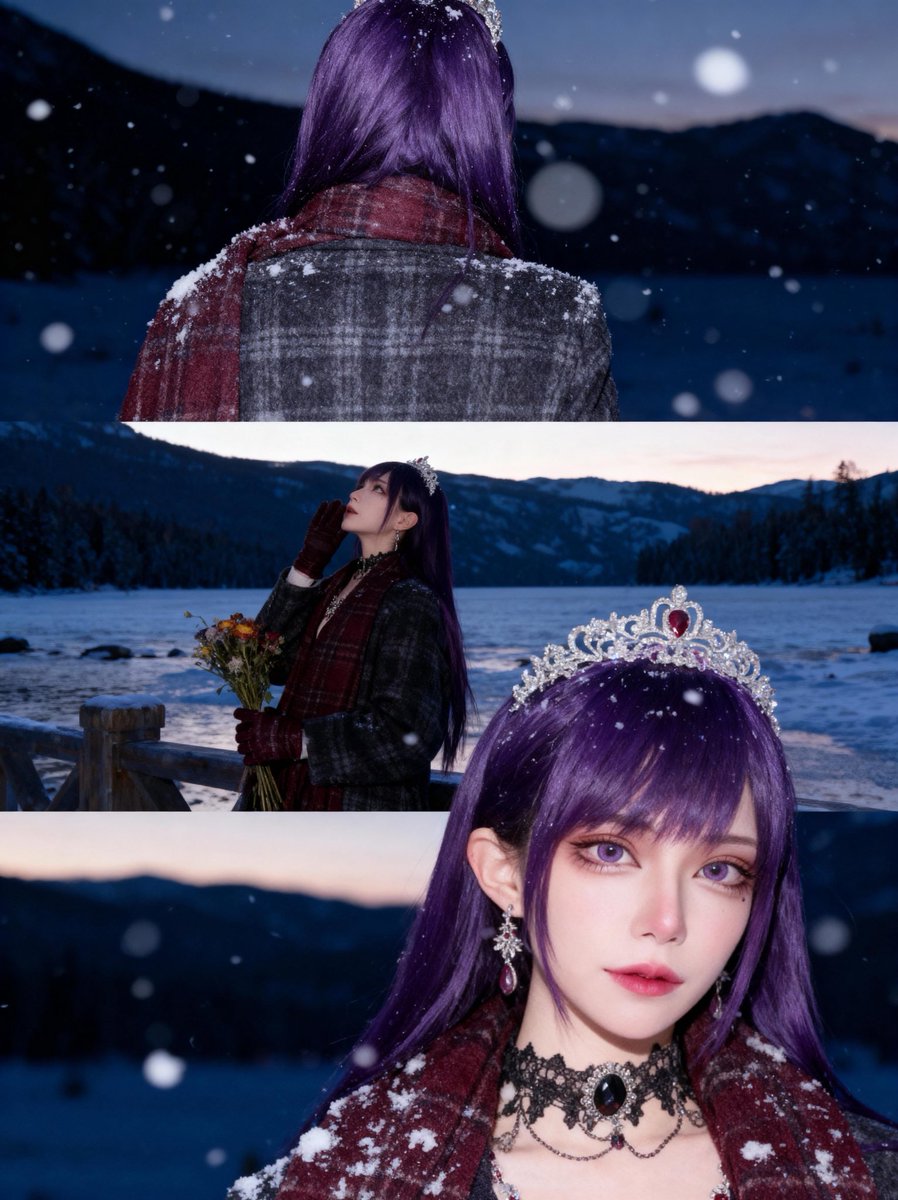 ハッキリうつってる顔写真なくて昔のコス写真使ったらすごい画質で雪国のメーデイア様できた