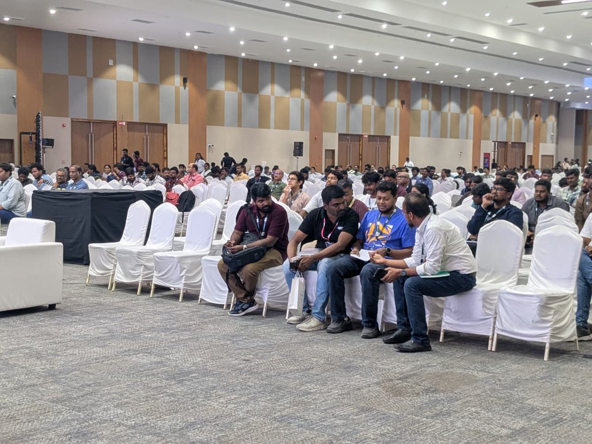 TechXConf's tweet image. 🚀 Live at TechXConf 2025!

In Track 1, Muthukumar Ganesan is presenting:
🎯 “Advancing Nuclear Safety with AI: Predicting Lifespan of Critical Components.”
Explore how AI-driven predictive analytics is revolutionizing nuclear safety — enhancing reliability, extending component…