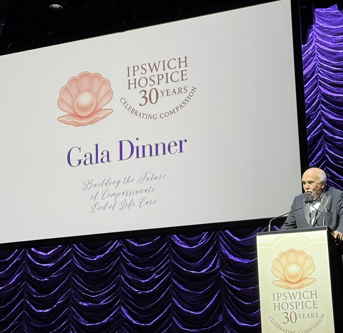 Delighted to attend the Ipswich Hospice Gala Dinner tonight. 

An opportunity to toast 30 years of compassionate end of life care in our community and look to how we build for the next 30. 

Great to catch up with Chair Melinda Parcell, Director Gerard Pender and Greg Jensen.