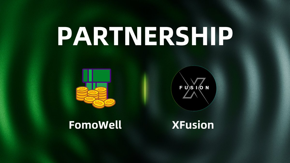 Celebrating the partnership with <a href="/FomowellX/">FomoWell</a> - we will airdrop 1000 $WELL to 20 lucky winners 

How to participate: 

1. Follow <a href="/FomowellX/">FomoWell</a> and <a href="/xfusion_finance/">XFusion</a> 
2. Like, RT and tag 3 friends
3. Leave <a href="/FomowellX/">FomoWell</a>  platform UID in the comment to receive reward. Visit