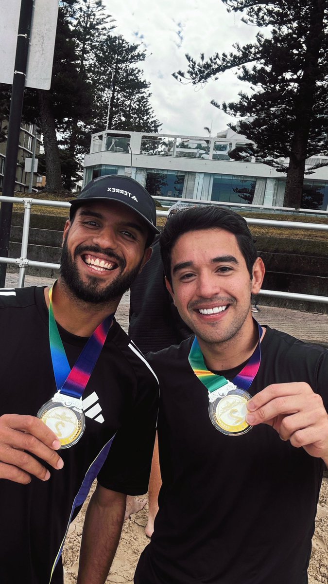 Primeiro campeonato de beach tennis na Australia!!! Brasil no pódio 🤞🏻🙏