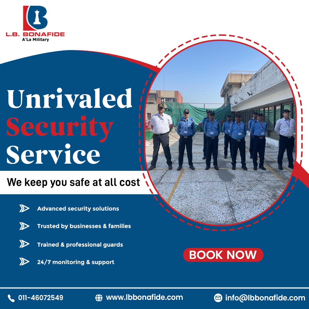 bonafide_l's tweet image. 𝐔𝐧𝐫𝐢𝐯𝐚𝐥𝐞𝐝 𝐬𝐞𝐜𝐮𝐫𝐢𝐭𝐲 𝐬𝐞𝐫𝐯𝐢𝐜𝐞 𝐛𝐲 𝐥.𝐛. 𝐛𝐨𝐧𝐚𝐟𝐢𝐝𝐞 | 𝐭𝐫𝐮𝐬𝐭𝐞𝐝 𝐩𝐫𝐨𝐭𝐞𝐜𝐭𝐢𝐨𝐧 𝐟𝐨𝐫 𝐛𝐮𝐬𝐢𝐧𝐞𝐬𝐬 &amp;amp; 𝐡𝐨𝐦𝐞

📞 011-46072549
🌐 lbbonafide.com
📩 info@lbbonafide.com

#lbbonafide #securityservices #professionalsecurity