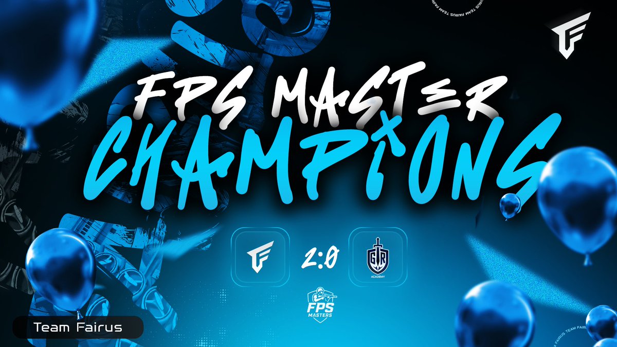 Wczoraj w finale turnieju <a href="/FPSMasterss/">FpsMasters</a> pokazaliśmy, na co nas stać 💪
Pokonaliśmy <a href="/gloris_esports/">Gloris eSports</a> AC  w wielkim finale! 🏆

Ancient: 1️⃣3️⃣ : 6️⃣
Overpass: 1️⃣3️⃣ :8️⃣