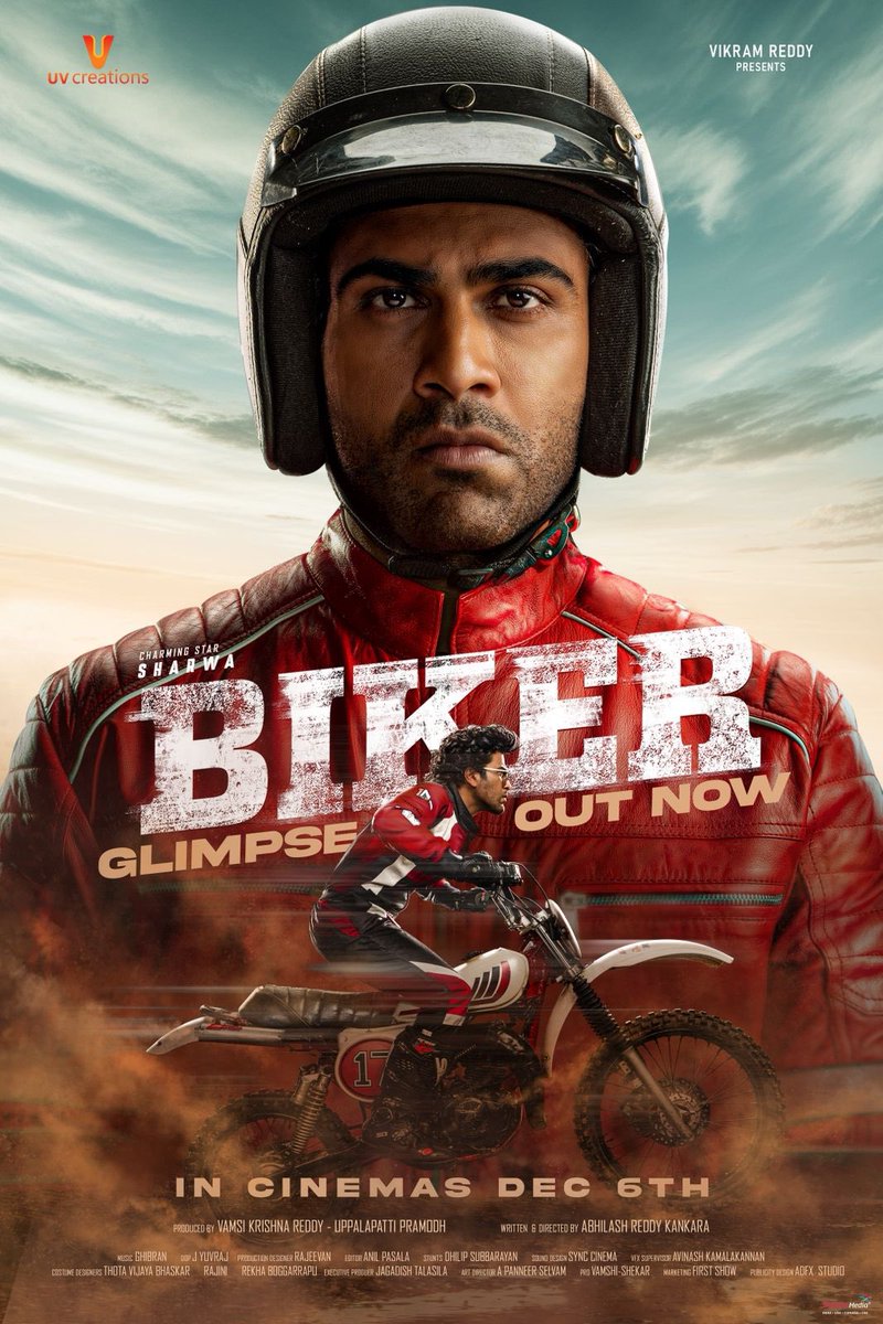 Filmy_Time's tweet image. #BIKER FIRST LAP - THE GLIMPSE out now!
▶️ youtu.be/wrlnxPh6L_k

#BIKER GRAND RELEASE ON DECEMBER 6th ❤‍🔥

#BikerGlimpse
#BIKERMovie #GoAllTheWay 🏁

Charming Star @ImSharwanand #MalvikaNair @abhilashkankara @rajeevan69 @ghibranvaibodha @dopyuvraj @dhilipaction @Synccinema