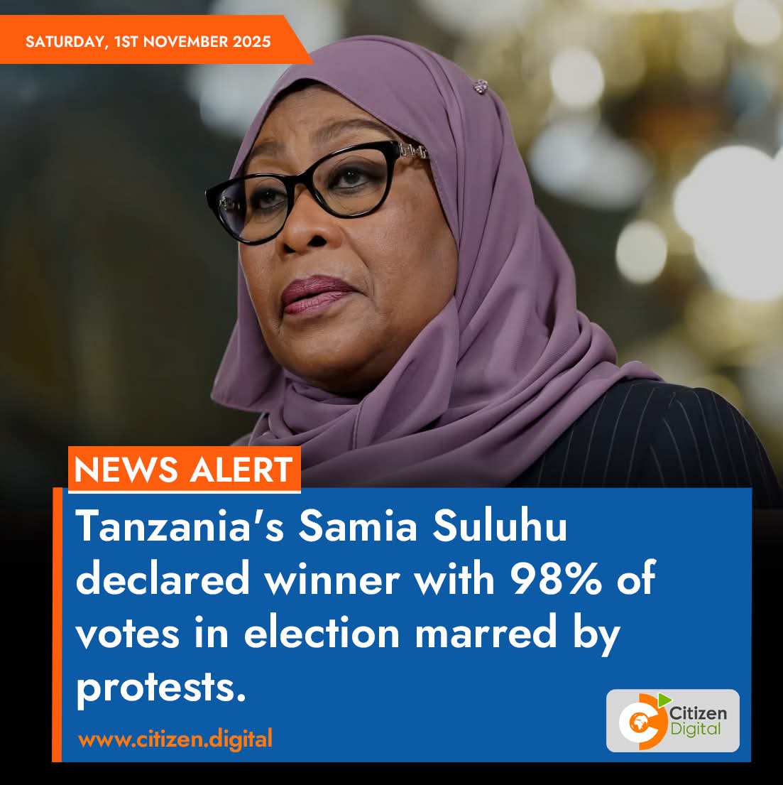 Those who celebrated Uhuru Kenyattas 99% win in 2017 should keep quiet about Samia Suluhu 98% win in Tanzania.

Anyway, serikari ya wanawake ni hatari bwana.
#kindikiEffect
#KakamegaFocus