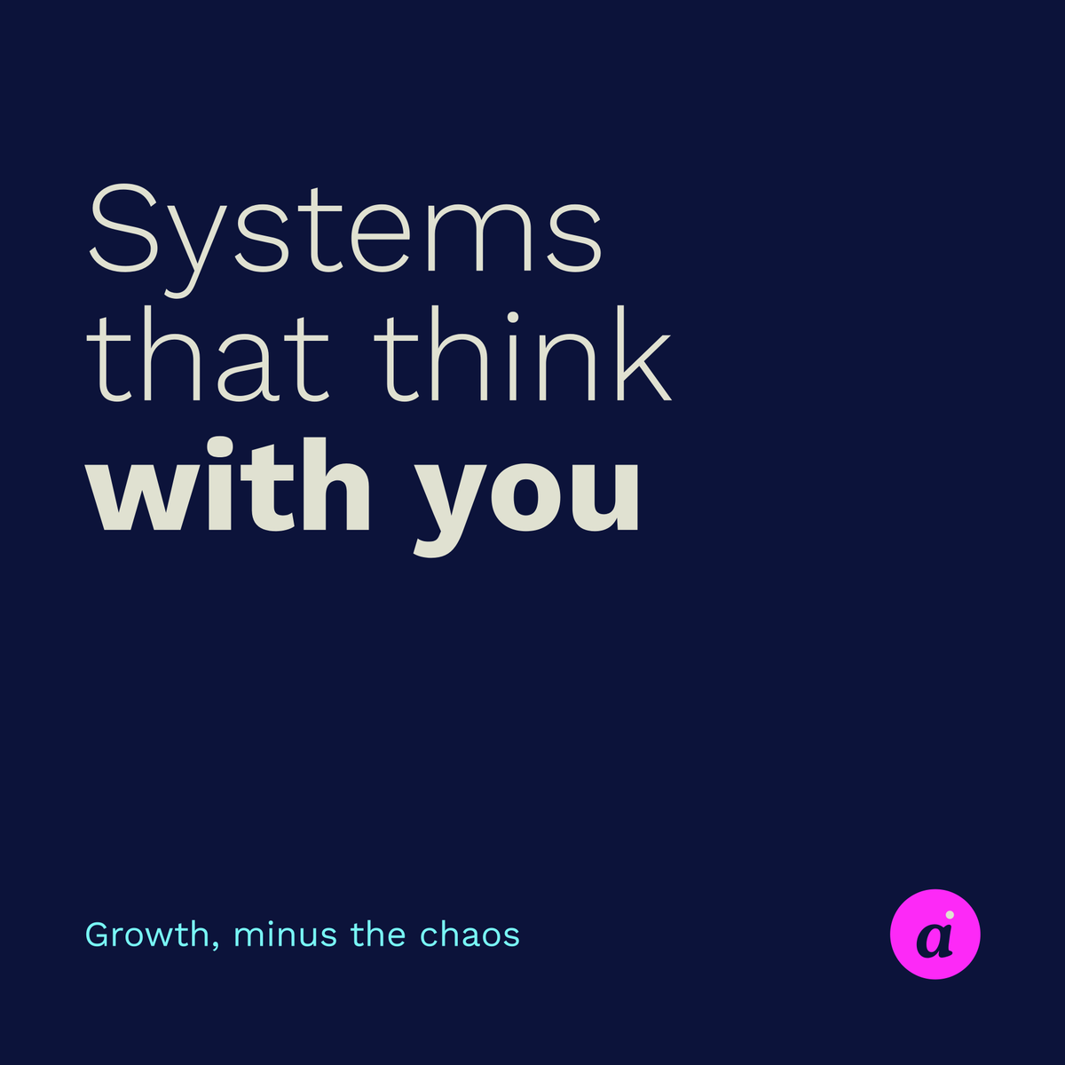 weareageance's tweet image. Smarter systems = scalable growth.
We help businesses:
⚙️ Build tools that anticipate
🔁 Embed AI into daily workflows
📈 Deliver insights where work happens
Want to scale without chaos? DM “systems.”
#SmartSystems #ExecutionMatters #AIInOperations #Aegance